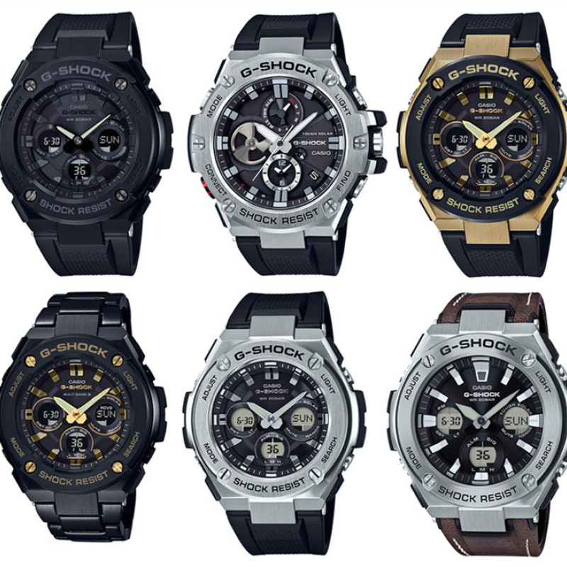 Ремінець для Casio G-SHOCK GST-W300G / S130 / 400G / B100 / S130BC / S300G / S310D-1A9 / W330AC / GST-W300G