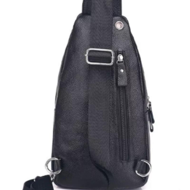 Стильна повсякденна, міська сумка з натуральної шкіри через плече, слінг