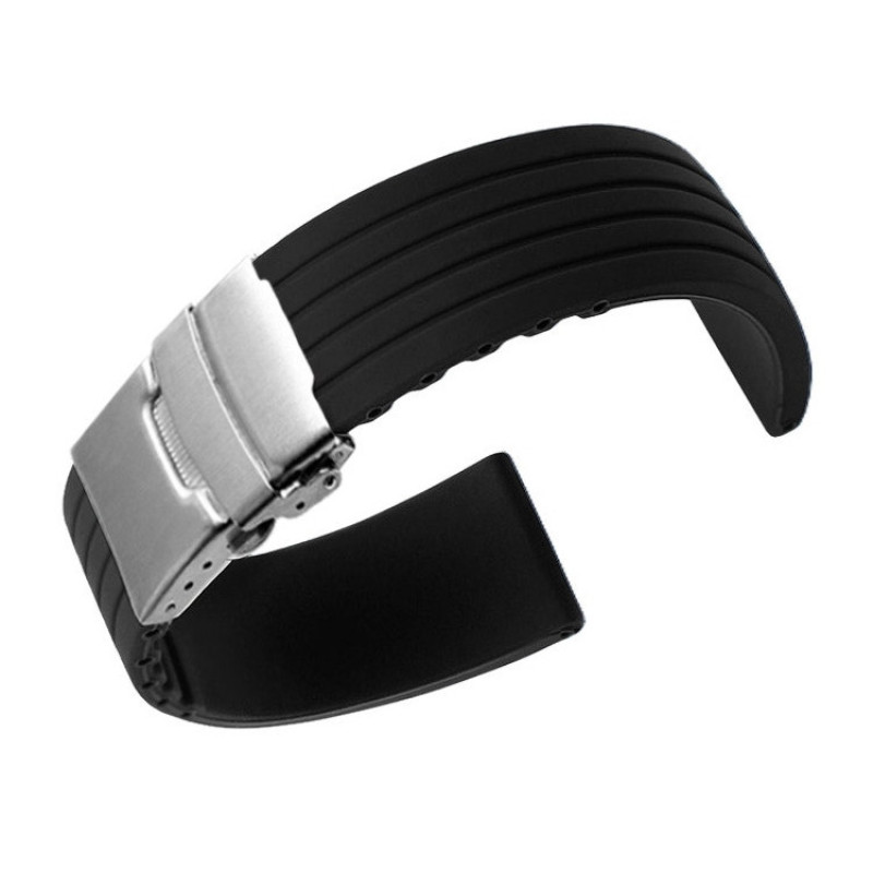 М'який силіконовий змінний ремінець для годинника, 20 мм