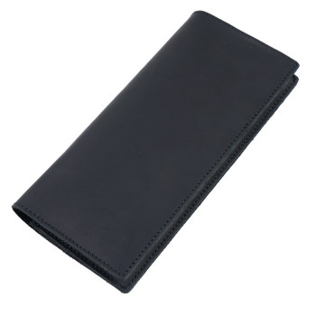 Вінтажний гаманець із натуральної шкіри Crazy Horse з відділенням для монет.