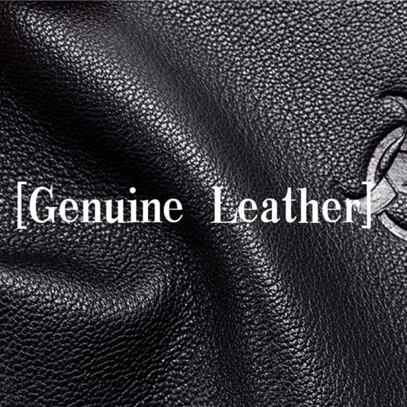 Сумка-клатч із натуральної шкіри. Чорна