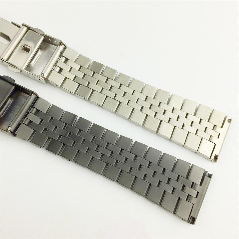 Браслет для годин з нержавіючої сталі, 22 мм