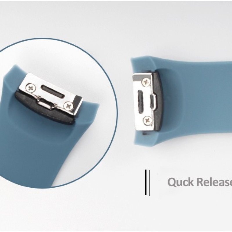 Силіконовий ремінець для годинника Samsung Gear S2 SM-R720 / SM-R730