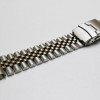 Браслет для годин з нержавіючої сталі 22 мм, кріплення півмісяць