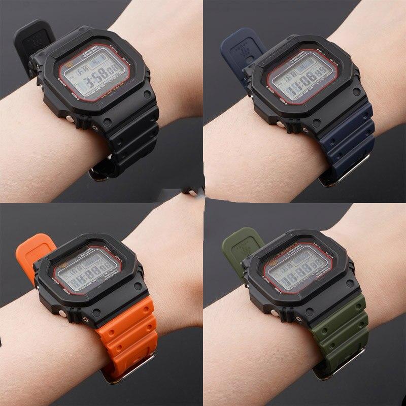 Ремінець для годинника Casio G-SHOCK DW5600 / GW5000 / GWX-5600 / GA-2100 / GW-6900 / GW-B5600 / GW-M5610