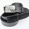 Чоловічий шкіряний ремінь. Чорний