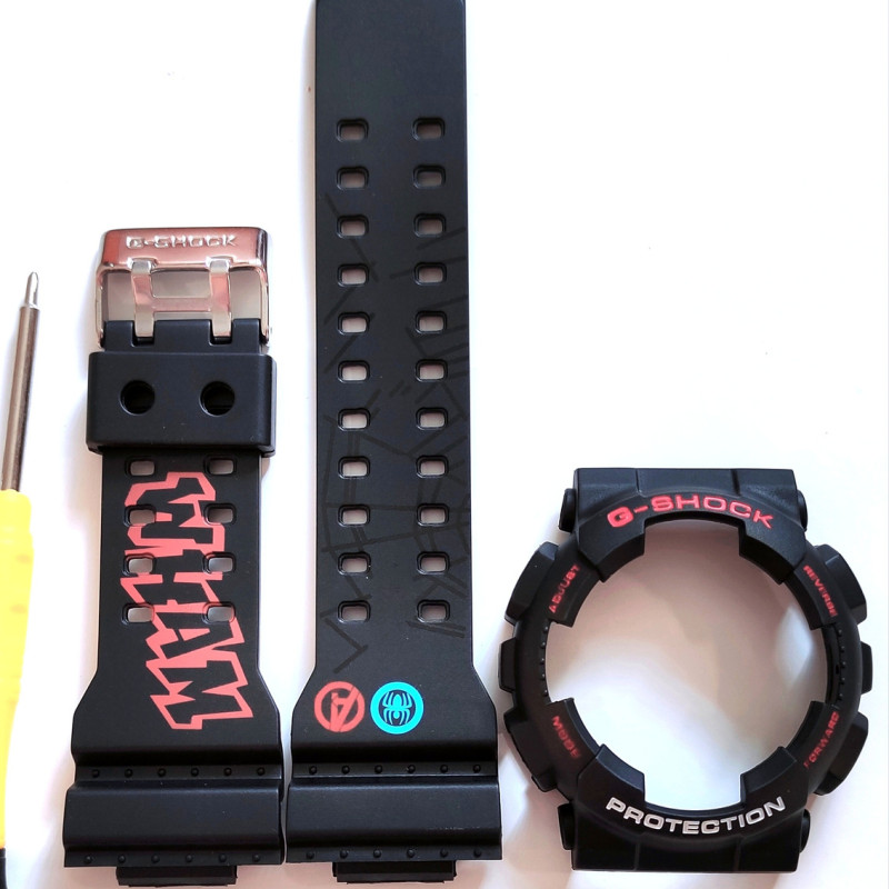 Casio ремінець + безель (рант) для годинника G-SHOCK GA-100 / GA-110 / GA-120 / GD-100 / GD-110 / GD-120/GAX-100/GLS-100 #6