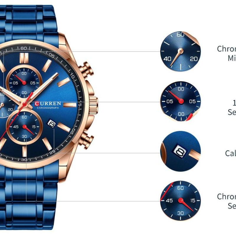 Чоловічий годинник Curren 8368