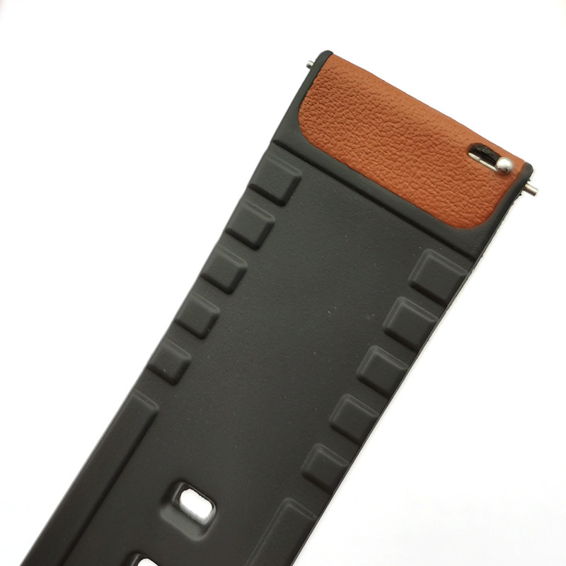 Силіконовий м'який змінний ремінець для годинника, із системою швидкої заміни, 22 мм