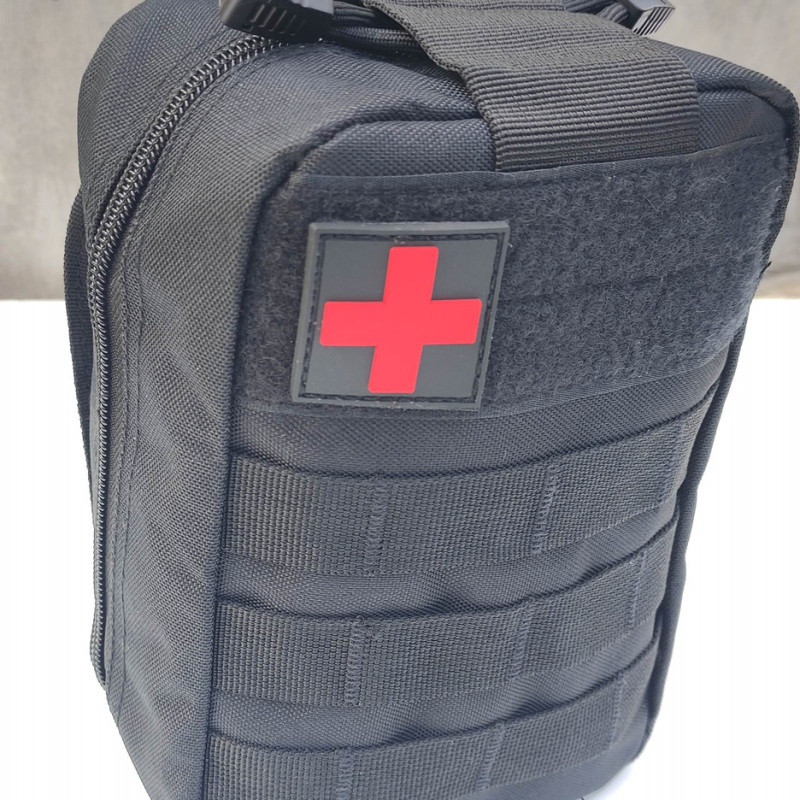 Підсумок аптечка тактична моллі MOLLE, без наповнення. Чорна