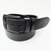Чоловічий шкіряний ремінь. Чорний