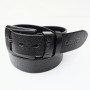 Чоловічий шкіряний ремінь. Чорний
