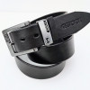 Чоловічий шкіряний ремінь. Чорний