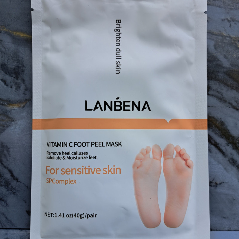 Маска-пілінг для ніг  з вітаміном С