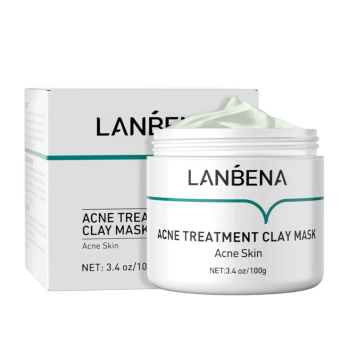 Глиняня маска проти акне Lanbena