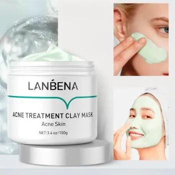 Глиняня маска проти акне Lanbena