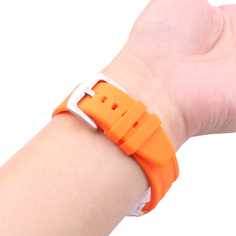 Ремінець, безель (рант) для годинника Casio G-SHOCK GA-2100 / GA-2110 Жовтогарячий