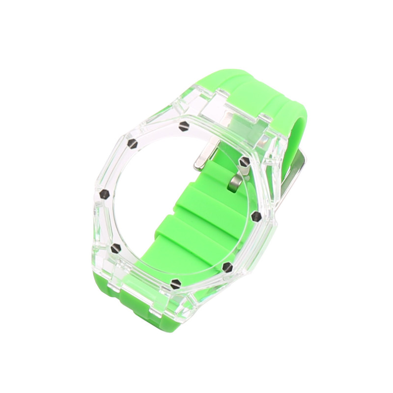 Ремінець, безель (рант) для годинника Casio G-SHOCK GA-2100 / GA-2110 Салатовий