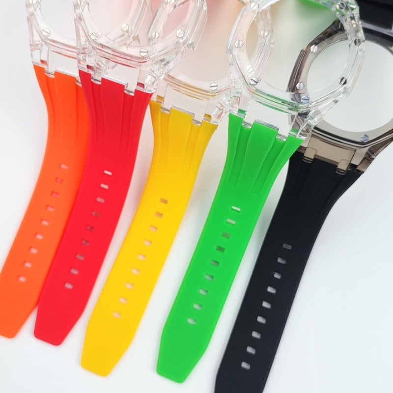 Ремінець, безель (рант) для годинника Casio G-SHOCK GA-2100 / GA-2110 Салатовий