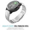 Браслет для Garmin Fenix 7Х/6X/6X Pro/5X/5X Plus/3 HR/Quatix 3/Quick Fit/26 мм Сріблястий