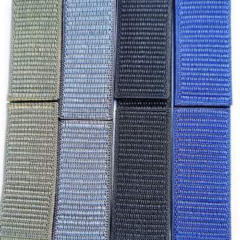 Тканевий ремінець для Garmin Fenix 7Х / 6X Pro /6X Pro Solar /Fenix 5X / 5X Plus / Fenix 3 HR / Quatix 3/ 26 мм Синій