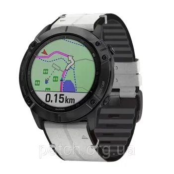 Ремінець для Garmin Fenix 7X/Enduro/6X/6X Pro/6X Pro/5X/5X Plus/3 HR/Quatix 3/Quick Fit/26 мм Білий