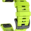 Ремінець для Garmin Fenix 7/Epix/6-6 Pro/6 Supphire/Fenix 5-5 Plus/Foreruner 945/MARQ/ Quick Fit / 22 мм Салатовий