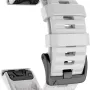 Ремінець для Garmin Fenix 7/Epix/6-6 Pro/6 Supphire/Fenix 5-5 Plus/Foreruner 945/MARQ/ Quick Fit / 22 мм Білий