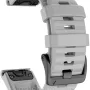 Ремінець для Garmin Fenix 7/Epix/6-6 Pro/6 Supphire/Fenix 5-5 Plus/Foreruner 945/MARQ/ Quick Fit / 22 мм Сірий