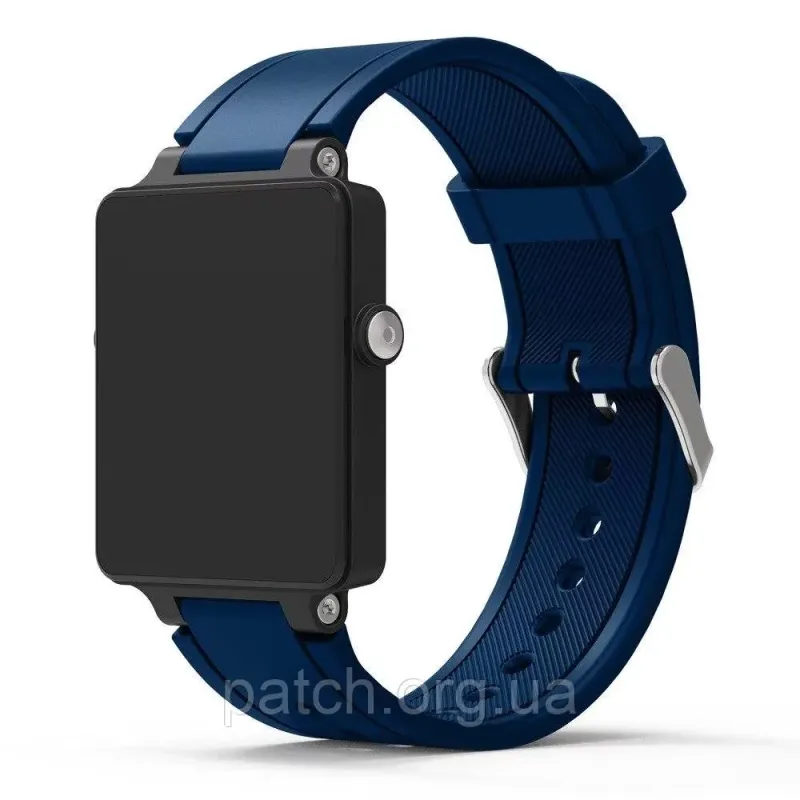 Змінний силіконовий ремінець для годинника Garmin Vivoactive Acetate Синій