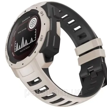 Змінний ремінець для наручних годинників Garmin Instinct Tide/Esports/Solar/Tactical Бежевий