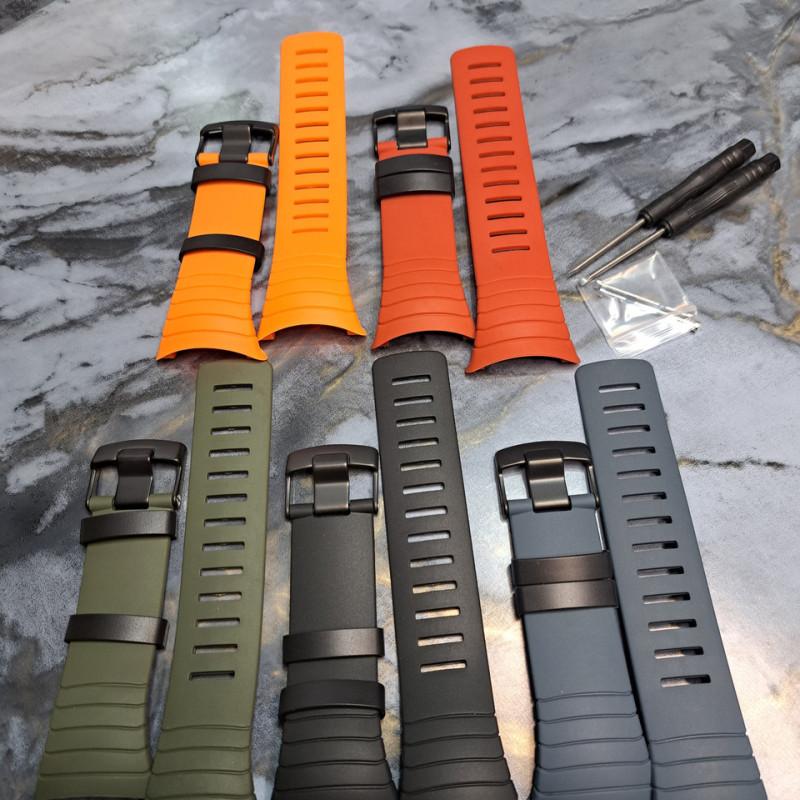 Силіконовий змінний ремінець для смарт-годинника SUUNTO Core Синій