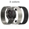 Браслет із неіржавкої сталі для Huawei Watch 3 / 3 Pro / GT 2 46 мм / GT2 Pro / GT 2e Титаново-сірий