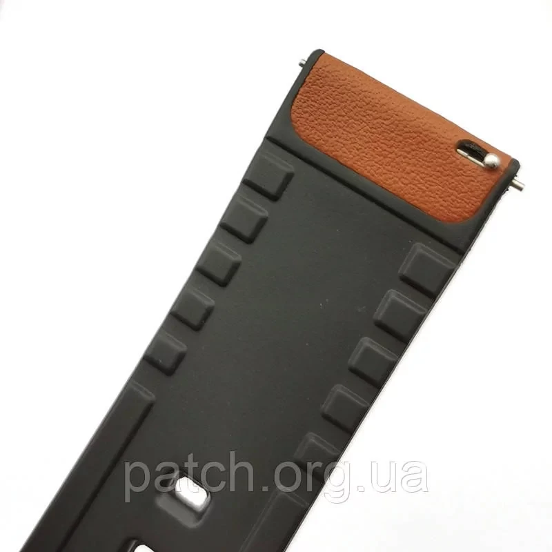 Змінний силіконовий ремінець для Huawei Watch GT 2 46 мм / GT2 Pro / GT 2e / Watch 3 / Watch 3 Pro Коричневий