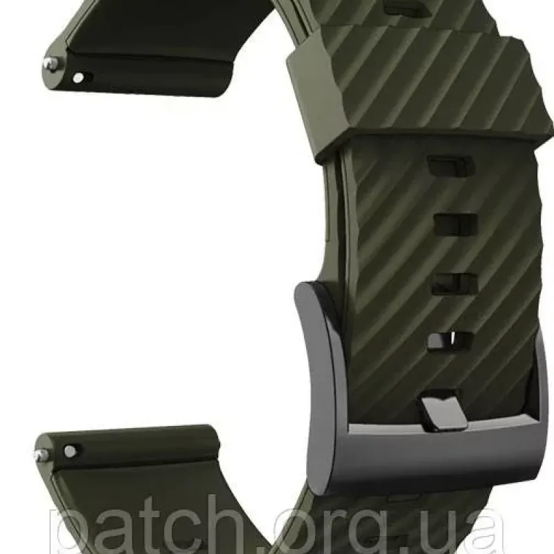 Ремінець для Suunto 7 / 9 / Spartan hr Baro / Spartan hr / 9 Baro / D5 / Traverse та ін. Зелений