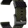 Ремінець для Suunto 7 / 9 / Spartan hr Baro / Spartan hr / 9 Baro / D5 / Traverse та ін. Зелений із чорним