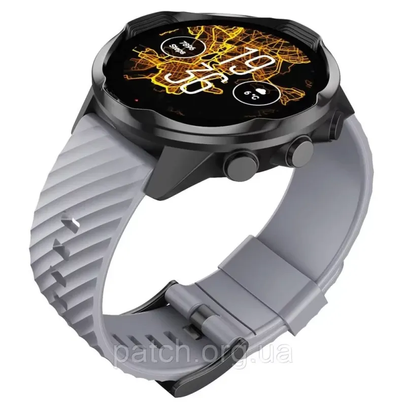 Ремінець для Suunto 7 / 9 / Spartan hr Baro / Spartan hr / 9 Baro / D5 / Traverse та ін. Сірий