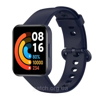 Силіконовий ремінець для Xiaomi Mi Watch 2 Lite/Redmi Watch 2 Синій