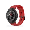 Змінний силіконовий ремінець для Amazfit T-Rex/T-Rex Pro Червоний