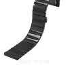 Браслет для годинника керамічний, глянцевий 20 мм Чорний