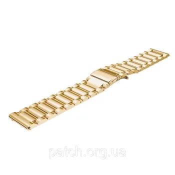 Литий браслет із неіржавкої сталі, 20 мм Золото