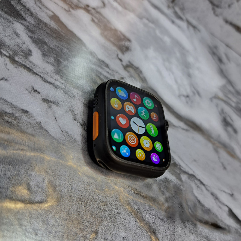 Cмарт-годинник Smart Watch X8 Ultra 49mm електронні з магнітною зарядкою та мікрофоном. Чорний