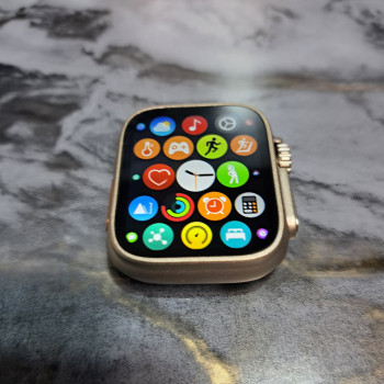 Cмарт-годинник Smart Watch X8 Ultra 49mm електронні з магнітною зарядкою та мікрофоном. Помаранчевий