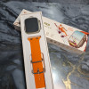 Cмарт-годинник Smart Watch X8 Ultra 49mm електронні з магнітною зарядкою та мікрофоном. Помаранчевий