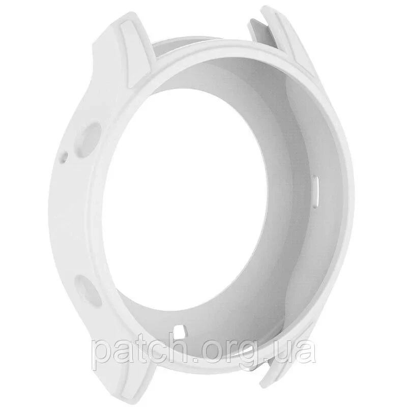 Захисний силіконовий чохол для смарт-годинника Samsung S3 Classic SM-R770 Білий