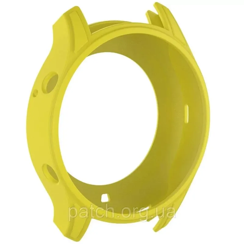 Захисний силіконовий чохол для смарт-годинника Samsung S3 Classic SM-R770 Жовтий