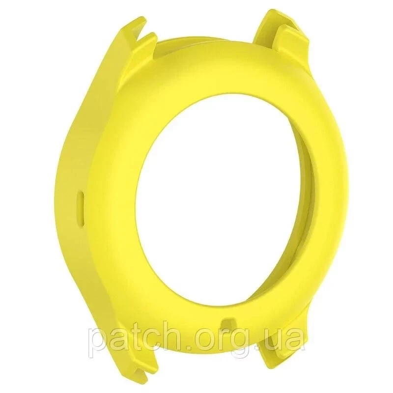 Захисний силіконовий чохол для смарт-годинника Samsung S3 Classic SM-R770 Жовтий