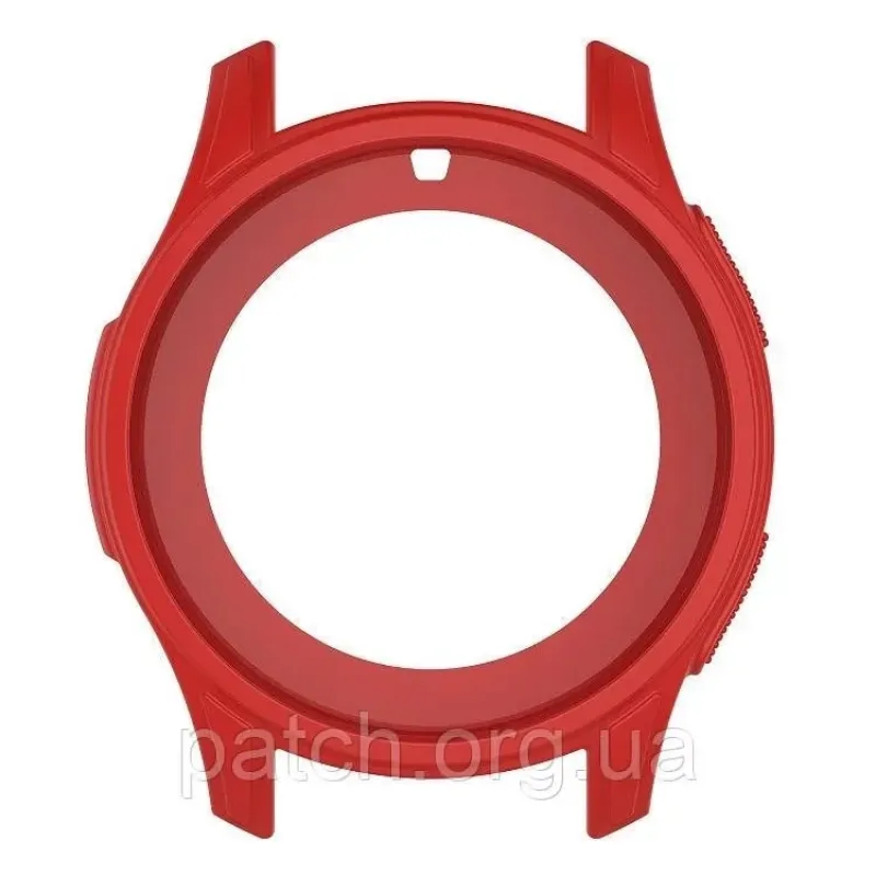 Захисний силіконовий чохол Samsung Galaxy Watch 46 мм / Gear S3 Frontier. Матовий Красный
