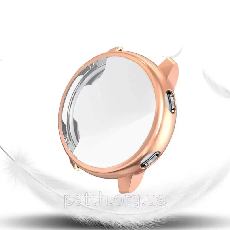 Захисний чохол для Samsung Galaxy Watch Active глянсовий Рожеве золото