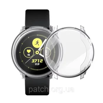 Захисний чохол для Samsung Galaxy Watch Active глянсовий Прозорий